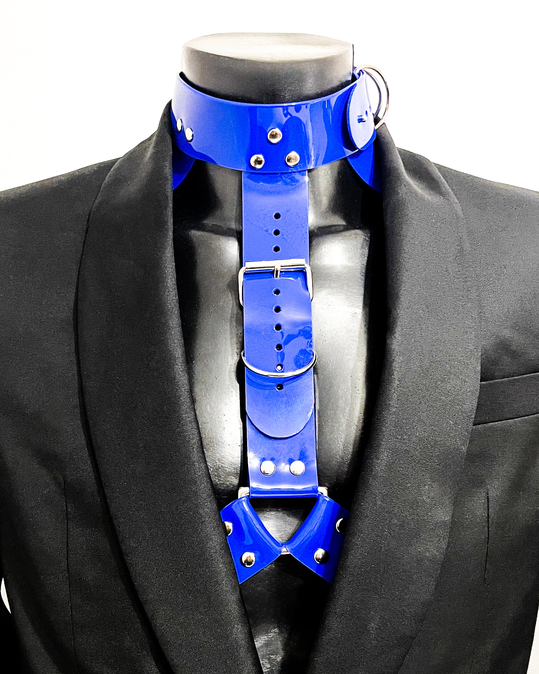 Jivomir Domoustchiev vegan vinyl kink Y MAN harness styling belting must have accessory hand crafted cosplay superhero future fashion love luxury present gift rave clubbing 