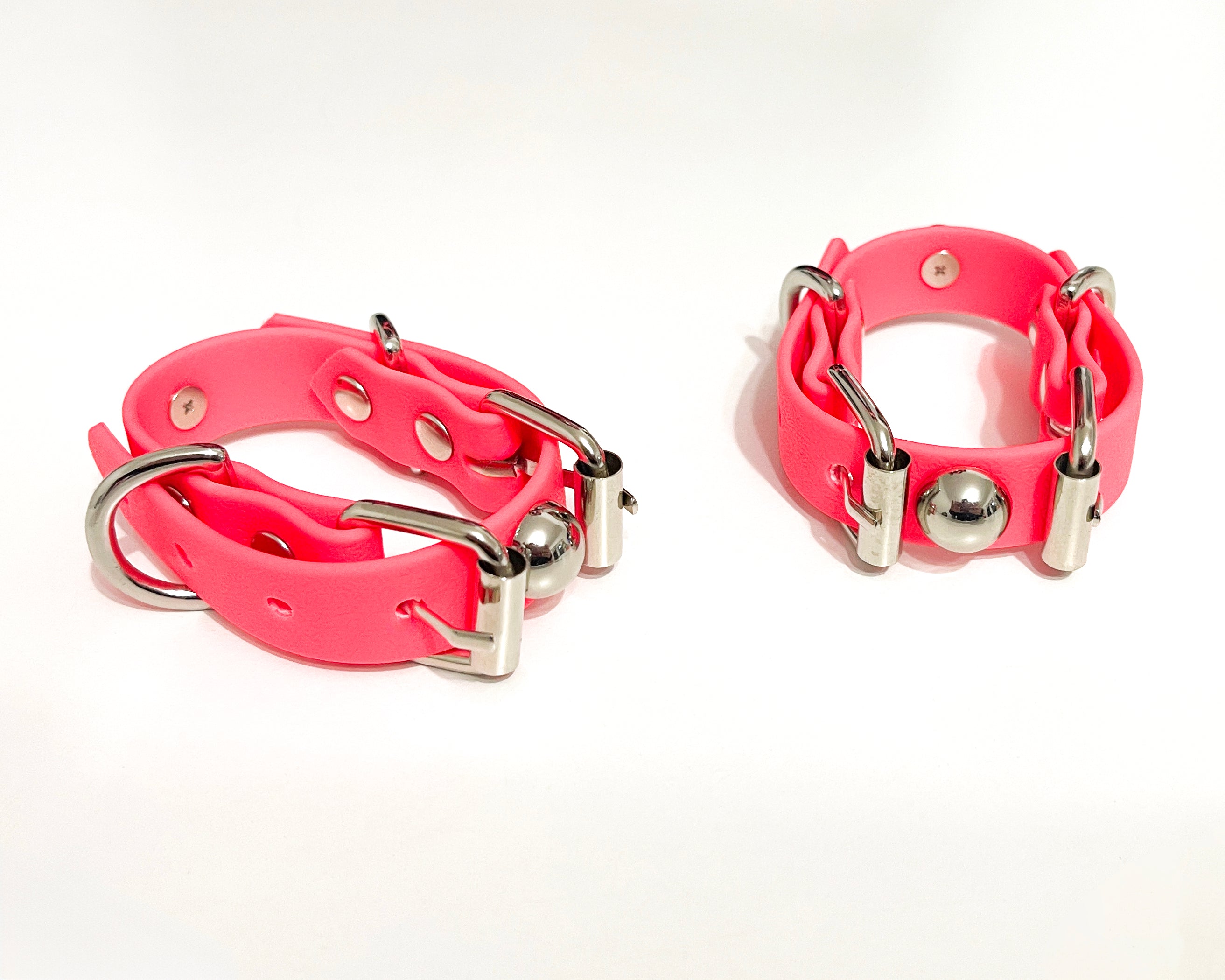 Jivomir Domoustchiev dom cuffs vegan rubberised must have fashion accessories kink designer luxury 