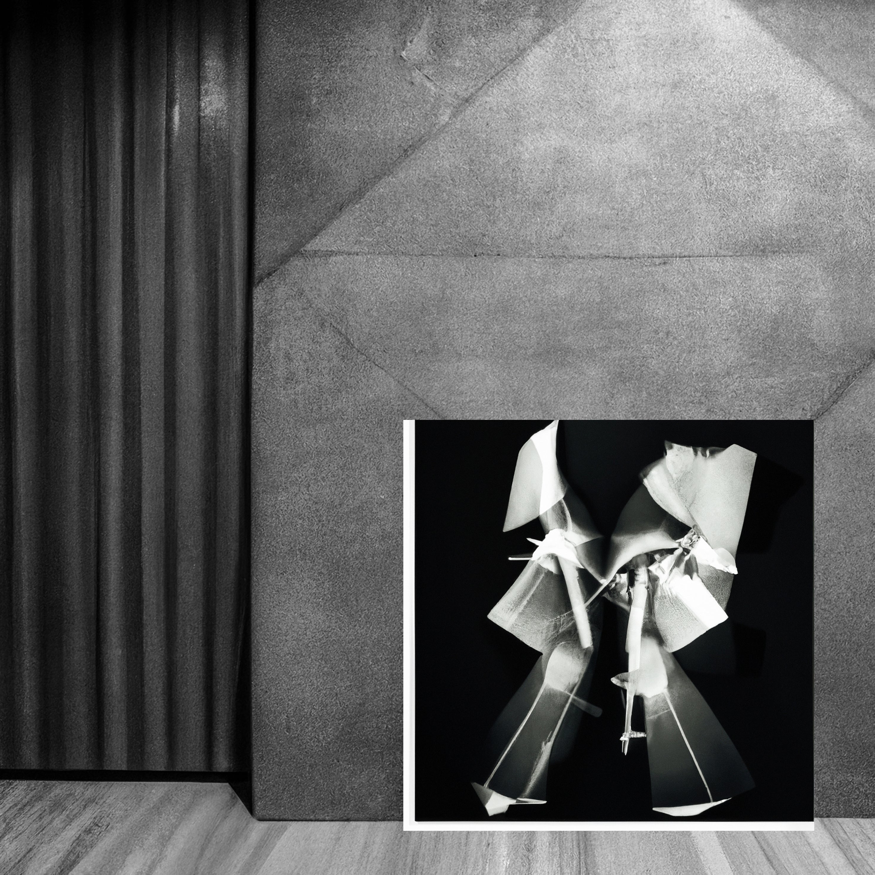 Jivomir Domoustchiev Metal Art Fashion Photography Collectible  Print Abstract Flower Orchid artistic expression fashion photography