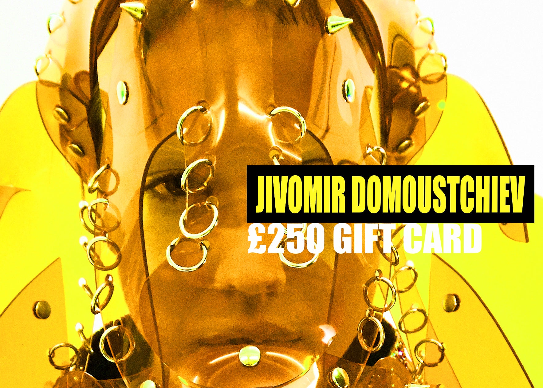 JIVOMIR DOMOUSTCHIEV GIFT CARDPRESENT IDEA CHRISTMAS PRESENT BIRTHDAY  KINK FUTURE VEGAN COSPLAY LATEX FASHION LOVE FUTURE GIFT VOUCHER