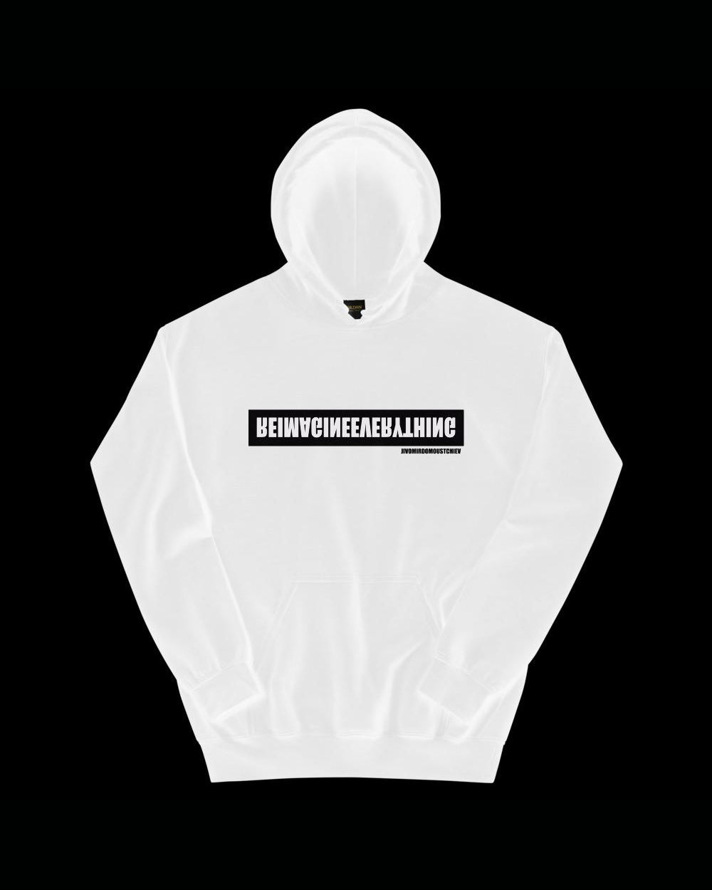 JIVOMR DOMOUSTCHEV REIMAGINEEVERYTHING MUST HAVE SWEATSHIRT HOODIE T